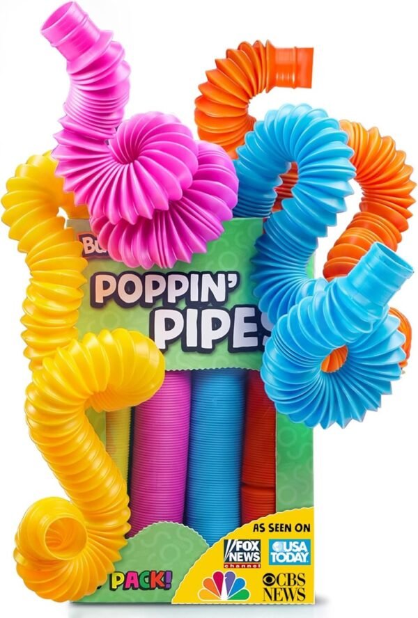 Pop It Fidget Toy- Pop Tubes - Sensory Toys - Toddler Toys