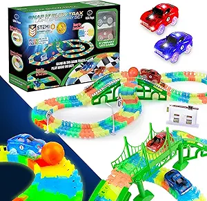 Glow-in-the-Dark Race Track