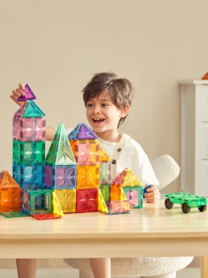 3D Magnetic Building Blocks  57 Pieces